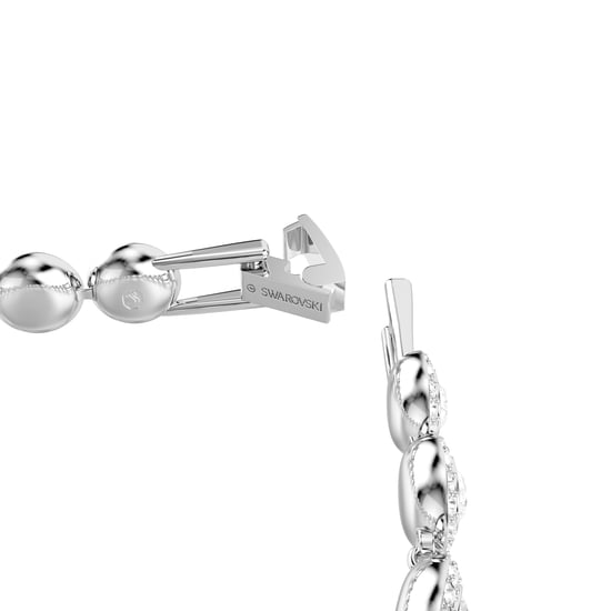 Swarovski 'Una' Women's Base Metal Bracelet - Silver 5682279 - Image 3