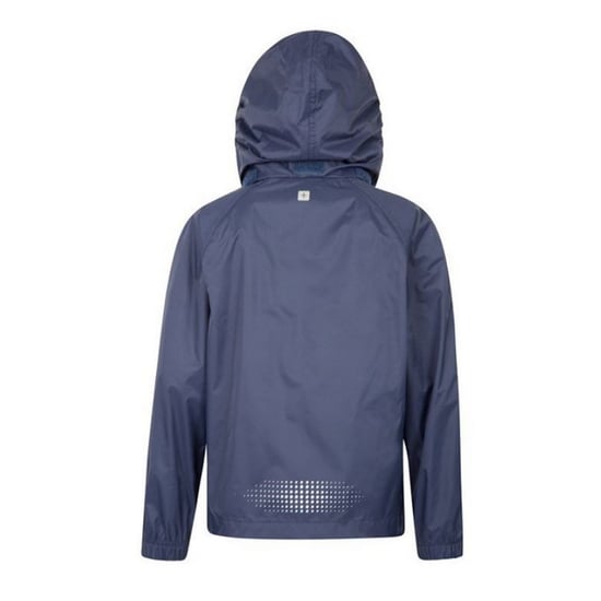 Mountain Warehouse Childrens/Kids Pakka Waterproof Jacket (Dark Blue) - Image 2