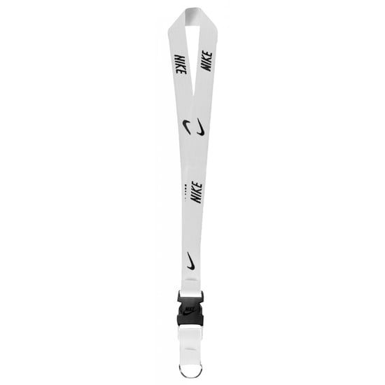 Nike Repeat Logo Lanyard (White/Black) - Image 1