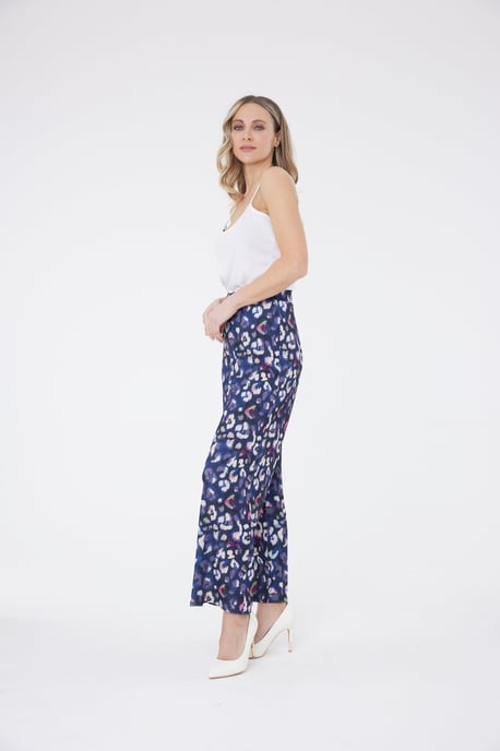 Pinky Wide Leg Trouser - Purple