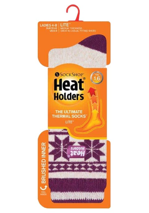 Heat Holders Lite - Calcetines Térmicos de Invierno para Mujer en Estilos de Moda - Whitebirk - Image 2