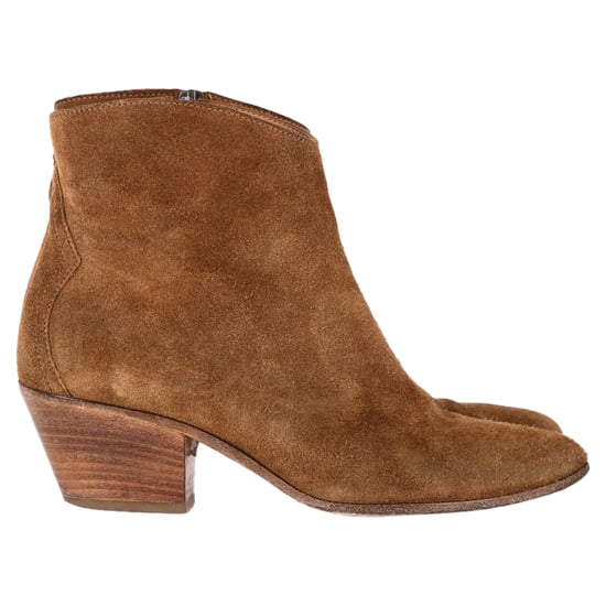 Isabel Marant Dacken Ankle Boots in Brown Suede - Image 1