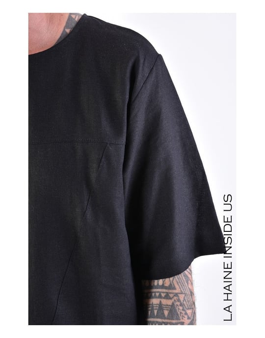 La Haine Inside Us T- Shirt Over del hombre negro - Image 5