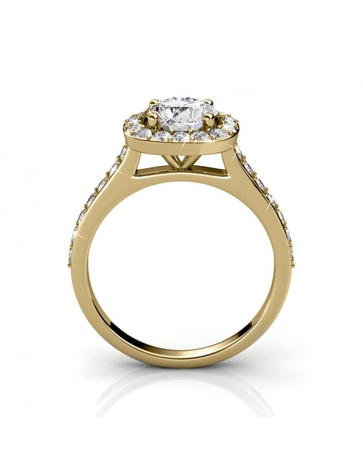 Anillo Cushy - Oro y Cristal - Image 5