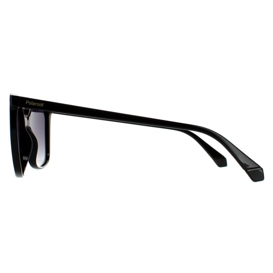 Polaroid Square Womens Black Grey Gradient Polarized Sunglasses 90041091 - Image 3