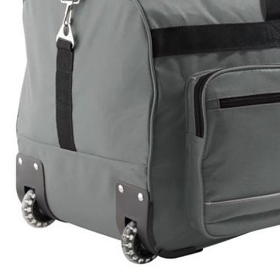 SOLS Voyager Rolling Travel Holdall Bag (Graphite) - Image 2