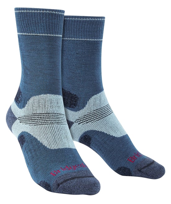 Bridgedale - Womens Hiking Midweight Merino Socks - Azul / Cielo - Image 1