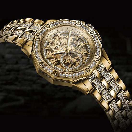 Bulova Octava Men's Gold Watch 98A292 - Image 3