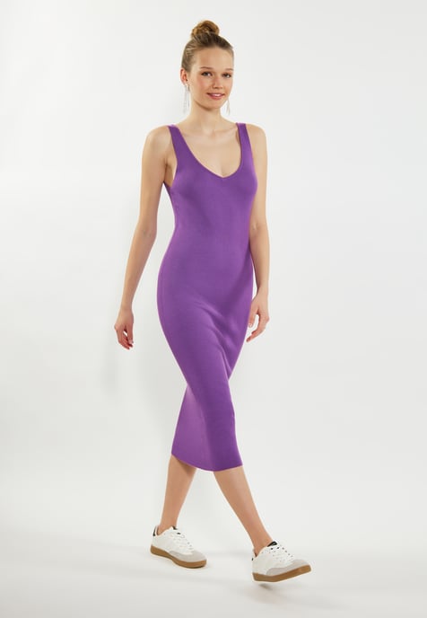 Mymo Dress women purple - Image 3