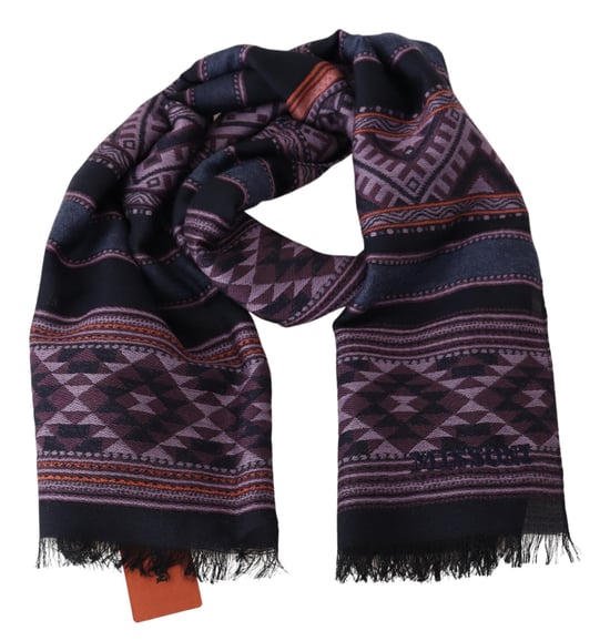 Shawl Unisex de Lana Geométrica Multicolor para Hombre de Missoni - Image 3