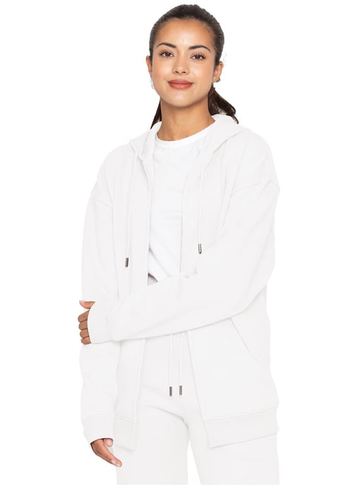 Enzo | Womens Oversized Zip Hoodie Tracksuit Set - Image 4