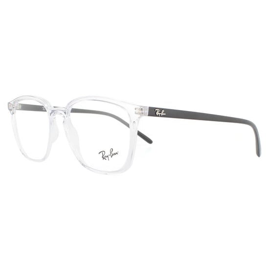 Montura de gafas Ray-Ban RX7185 5943 Transparente Hombre Mujer - Image 2