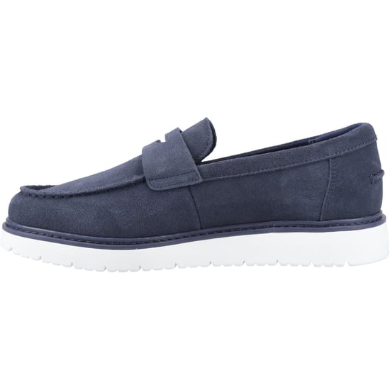 TOMS Navi TRVL LITE Havana Leather Men's Navy Loafers - Image 4
