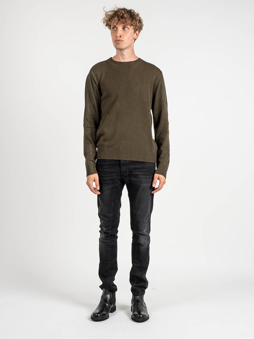 Les Hommes Suéter del hombre verde, verde - Image 2