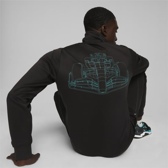 PUMA Mens Mercedes-AMG PETRONAS MT7 Motorsport Track Jacket - Image 5