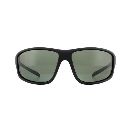 Montana Sunglasses SP313A Black Rubber Green G15 Polarized