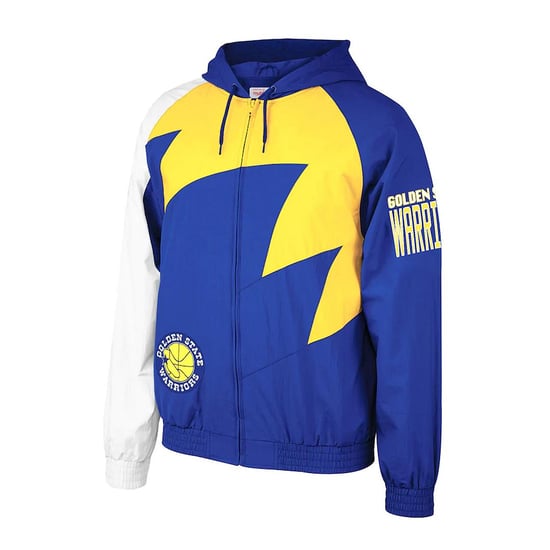 Chaqueta de pista para hombres de Golden Golden State Mitchell & Ness Golden State - Image 1