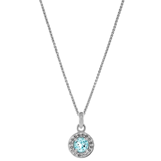 Orphelia 'Bristol' Women's 925 Sterling Silver Pendant with Chain - Silver ZH-7579/B - Image 1