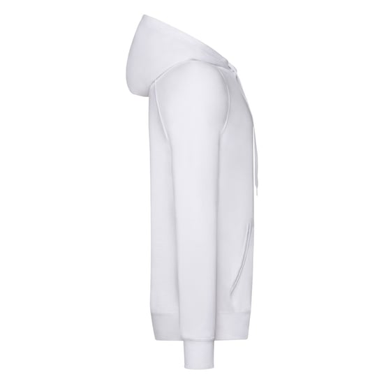 Fruit Of The Loom Unisex Adult Lightweight Hooded Sweatshirt (White) - Image 3