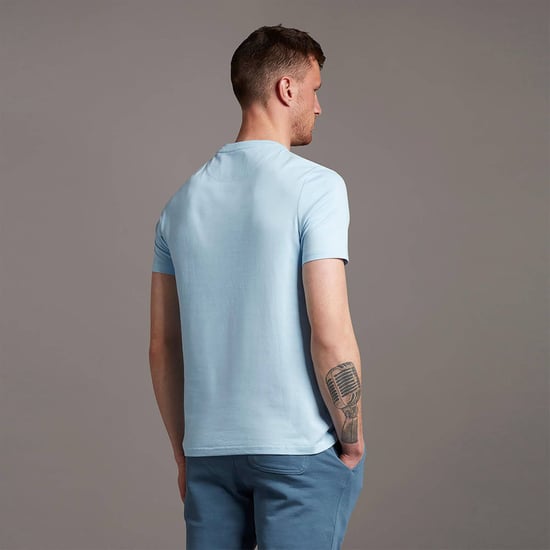 Camiseta Lyle & Scott Camiseta lisa SS azul - Image 2