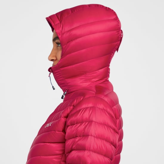 OEX Women's Kintra Water Repellent & Insulated Down Jacket with Adjustable Hood