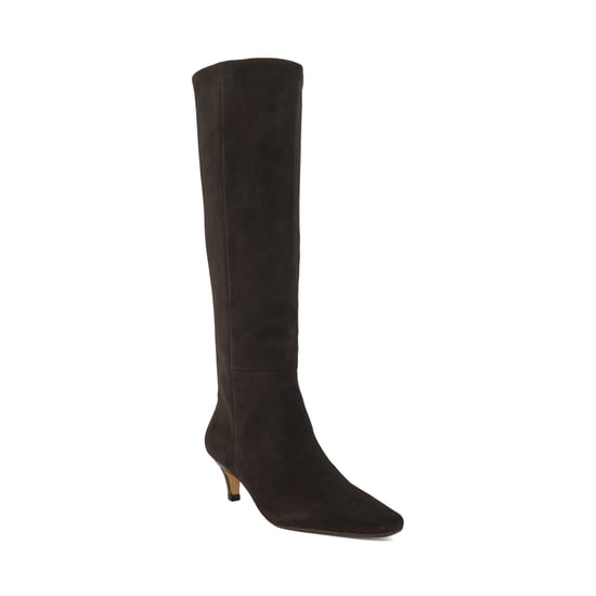 Dune Ladies Slink - Knee High Low Heel Boots - Image 1