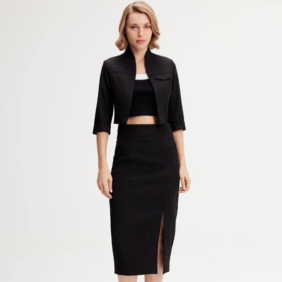 Minimalist crop jacket - Image 3
