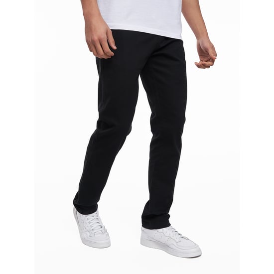 Crosshatch Mens Roysden Chinos (Black) - Image 4