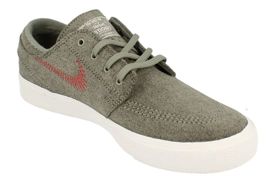 Nike Sb Zoom Janoski Flyleather Rm Mens Grey Trainers - Image 4