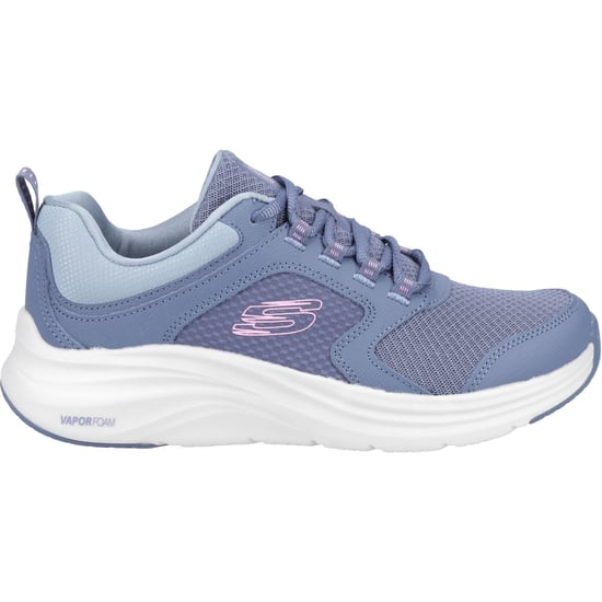Skechers Vapor Foam Textile Women's Slate/Pink Trainers - Image 4