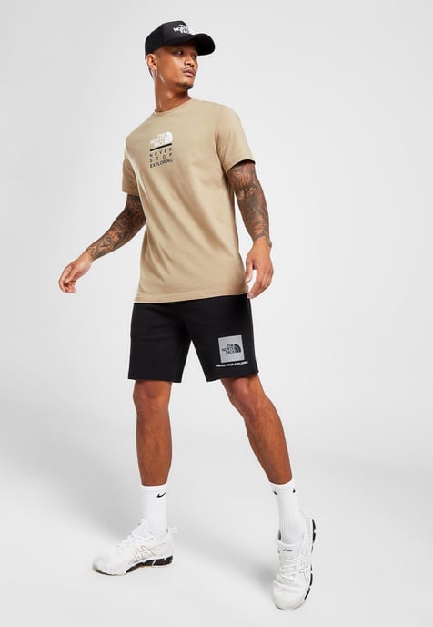 Pantalón corto The North Face Small Box Reflective Logo en negro - Image 6