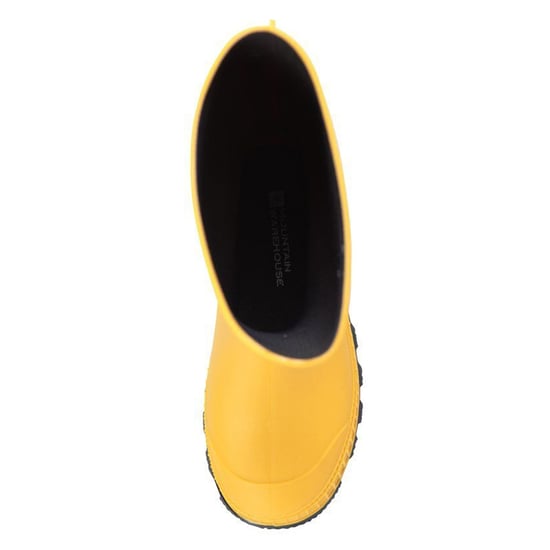 Mountain Warehouse Childrens/Kids Plain Wellington Boots (Yellow) - Image 4