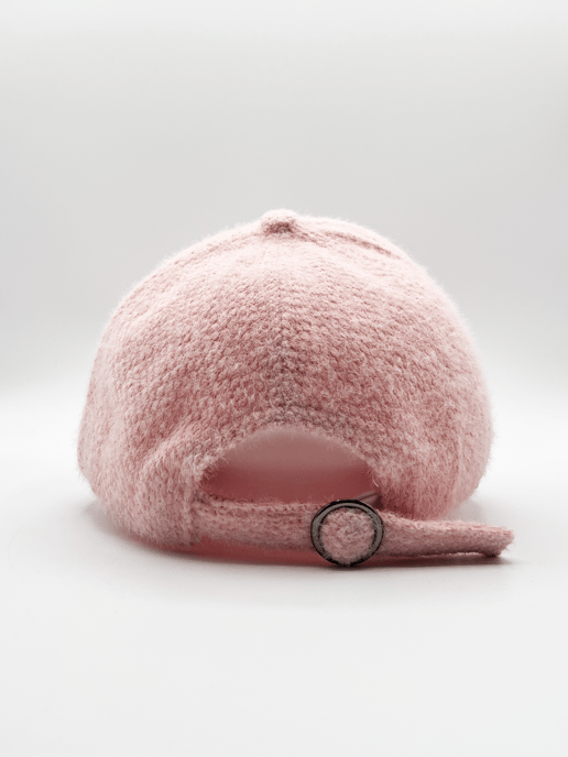 Soft Textured Cap In Pink