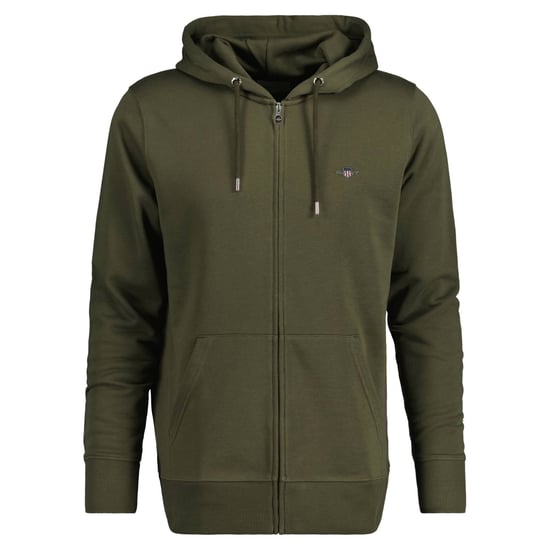 Gant Regular Shield Full Zip Hoodie Sweat Jacket - Image 1