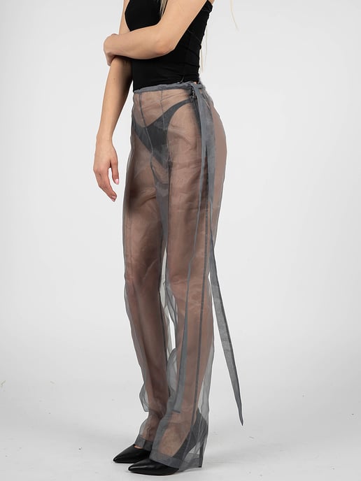 Patrizia Pepe Pantalón Mujer Gris - Image 1