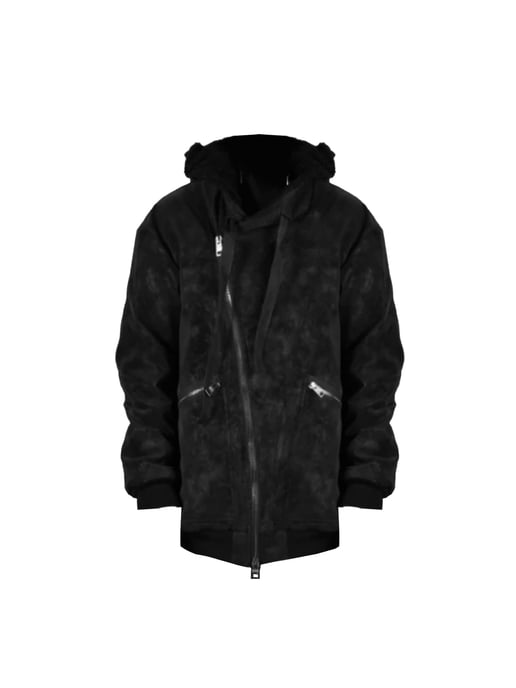 Chaqueta La Haine Inside Us LM077 Hombre Negro - Image 1