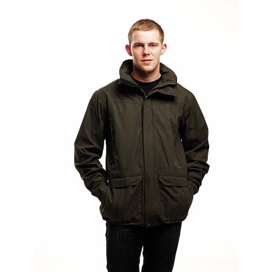 Regatta Mens Vertex III Waterproof Breathable Jacket (Black)