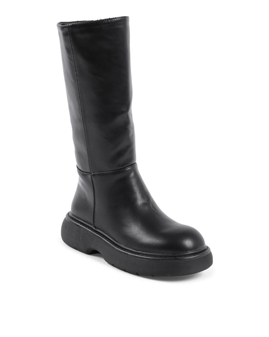 19V69 Italia Womens Short Boot Black