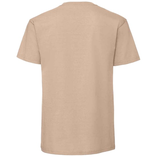 Fruit Of The Loom Mens Iconic 195 Ringspun Premium Tshirt (Desert Sand) - Image 2
