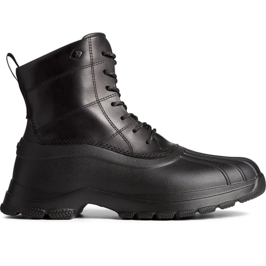 Sperry Duck Float Leather Black Wellington Boots - Image 6