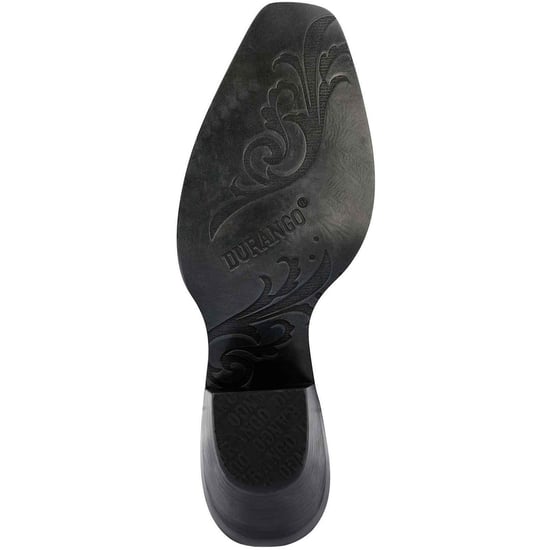 Durango Crush Faux Leather Men's Black Boots - Image 4