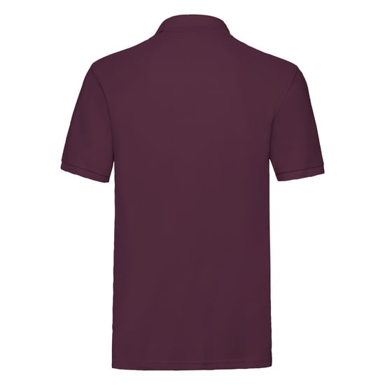 Fruit of the Loom Mens Premium Pique Polo Shirt (Burgundy) - Image 2