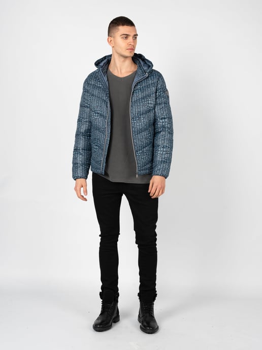 Guess Jacket Down Jkt Hombre Azul - Image 2
