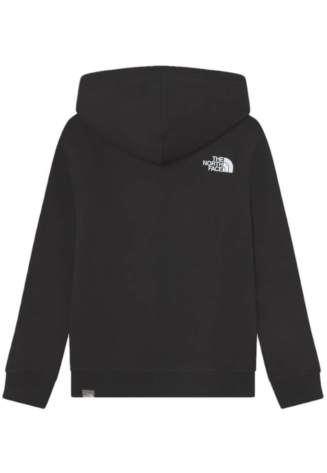 The North Face Sudadera con capucha y estampado gráfico unisex para niños Negro - Image 2
