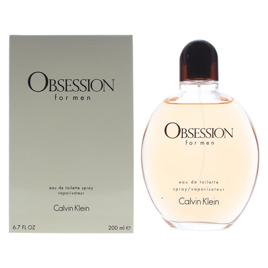 Calvin Klein Obsession For Men Eau de Toilette 200ml Spray - Image 1