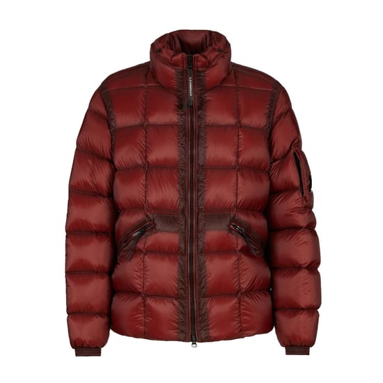 Men's C.P. Company D.D Shell Down Jacket in Red