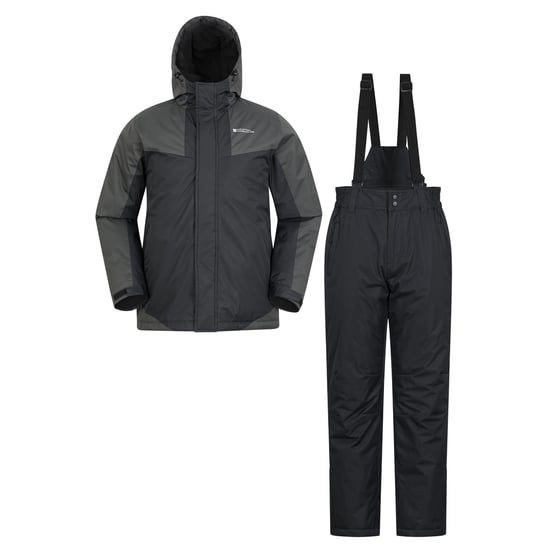 Mountain Warehouse Mens Ski Jacket & Trousers (Black)