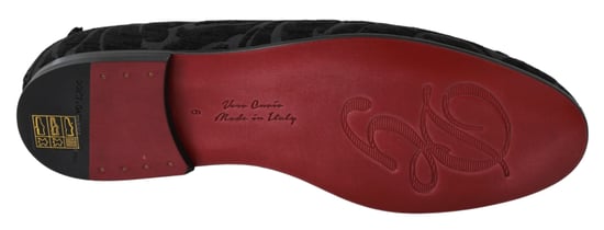 Mocasines Planos de Jacquard Negro Dolce & Gabbana - Image 6