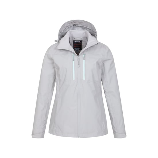 Mountain Warehouse Womens/Ladies Rainforest II Extreme Waterproof Jacket (Grey) - Image 3