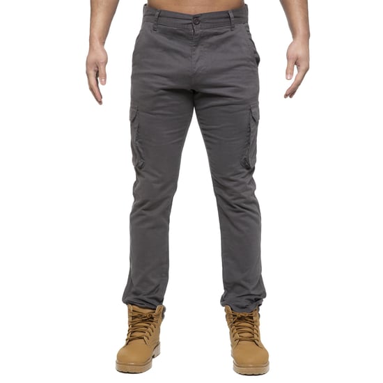 Enzo | Pantalones Cargo Hombre - Gris - Image 2